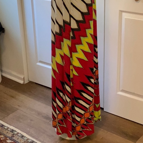 ECI- Long Sleeveless Maxi Dress- Size Large- Nylon and Spandex - Picture 8 of 12